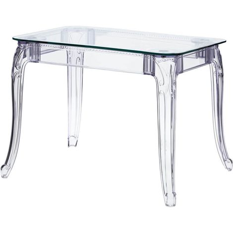 Mesa de cristal transparente Royal Ghost (1/5)