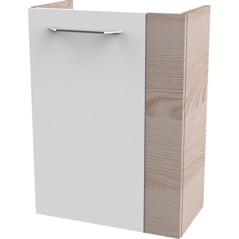 FACKELMANN SBC Beckenunterschrank 45 - Front Weiß Hochglanz - (1/3)