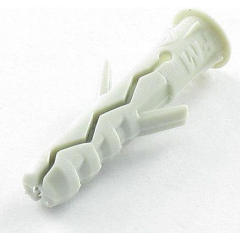 Cheville Nylon à collerette 5X25 Grise - 1 pièce (1/3)