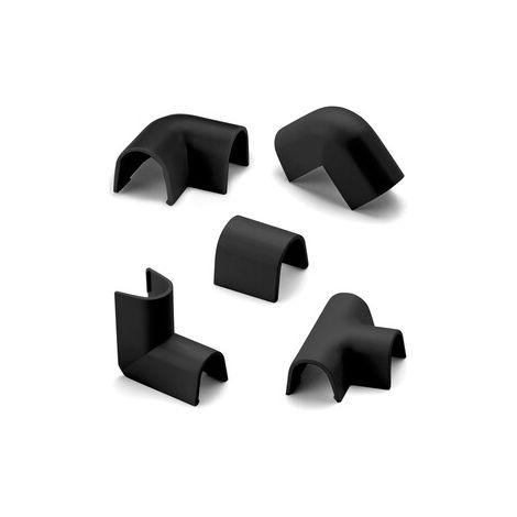 GIUNTO P/CANALINA INOFIX CF 10 PZ NERO