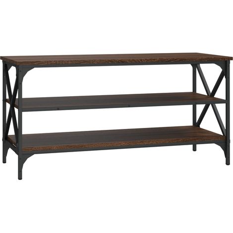 Maison Exclusive - Mobile Porta TV Rovere Marrone 100x40x50 cm Legno Multistrato