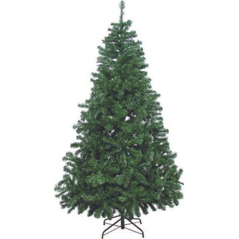 Albero di natale verde - cm.210h. con 800 rami, base in metallo