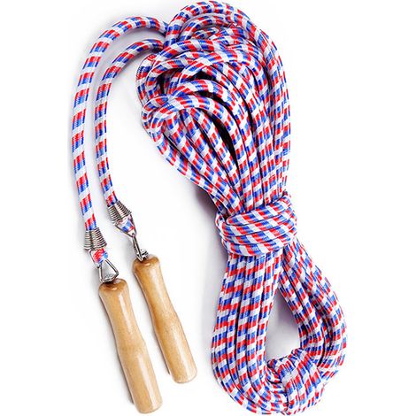 Saut à la corde multijoueur - Activité physique en extérieur pour les jeunes - Corde à sauter de 5 m (1/5)