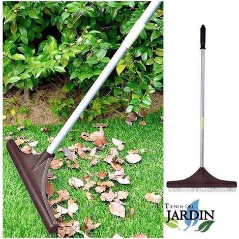 Brosse pour Gazon Artificiel - Manche Télescopique - Nettoyage Efficace et Pratique - D-Work