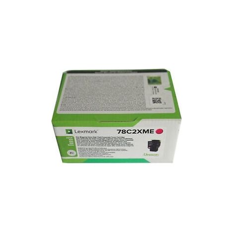 Lexmark Toner 78C2XME Magenta - Original Lasertoner, hohe Reichweite