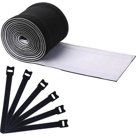 Câble d'alimentation, gaine de finition, attache pour câble d'alimentation, enroulement de fil, gaine de finition, faisceau de câbles (1/4)