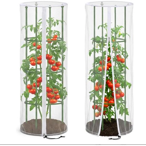 Protections de plantes pour jardin Filet de protection respirant et résistant au soleil – Housses de plantes anti-cerfs pour légumes, tomates (1/5)