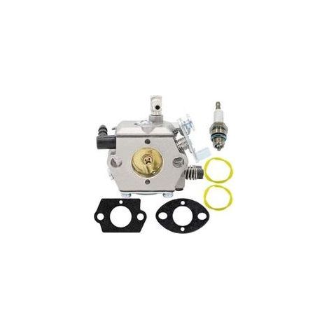 FENOPLASTICAConvient aux carburateurs Stihl 028 028AV 028WB 028Q 028W SUPER, Walbro WT-16B, Tillotson HU-40 HU-40D, y compris les bougies d'allumage et les joints. (1/4)