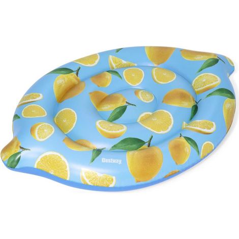 Bestway 43392 galleggiante da piscina e da spiaggia Blu, Verde, Giallo Immagine PVC Materassino galleggiante