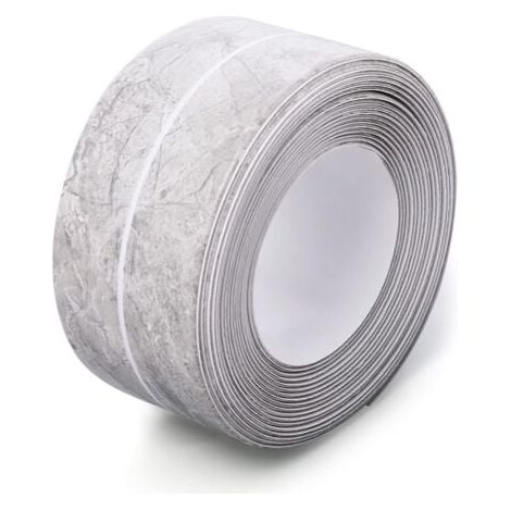 Ruban de Calfeutrage Etanche (Marbre Gris) 1,5 Pouces x 10,5 Pieds Bande de Calfeutrage Pour Cuisine Salle de Bain Ruban D'étanchéité en PVC Pour Evier Cuisine Toilettes Baignoire (1/5)