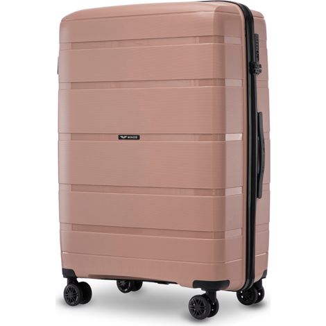 Maleta grande Wings HAWFINCH 2.0 de polipropileno de 71 cm (28") color oro rosa. (1/5)