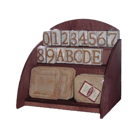 EXPO NUMERI CIVICI TERRACOTTA 185 PZ.