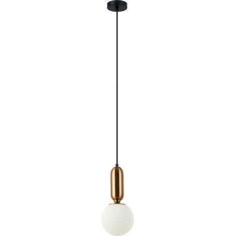 Italux Aldeva Moderne 1-flammige Kugel-Pendel-Deckenleuchte, E27 (1/3)