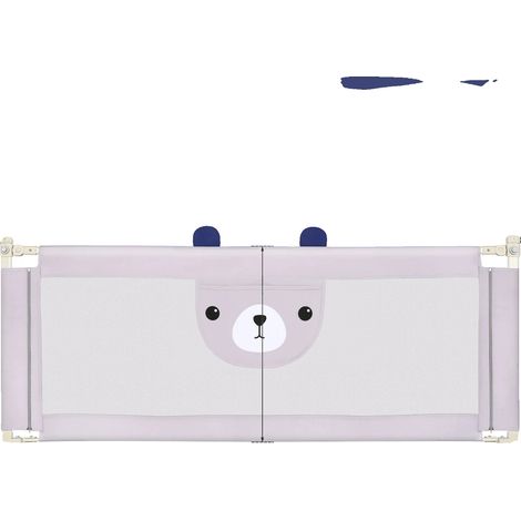 Barrière de lit, hauteur réglable, compatibilité universelle, 200 cm (1/2)