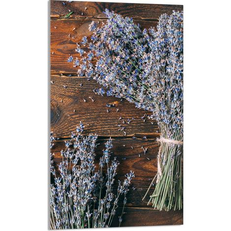TAGLIERE IN VETRO 30x52 Lavanda (1/5)