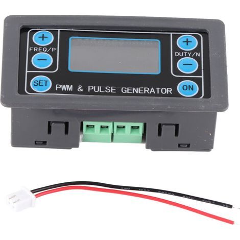 Générateur de Signal PWM 1Hz-150KHz, Module à Carte Réglable 3.3V-30V avec Coque Protectrice