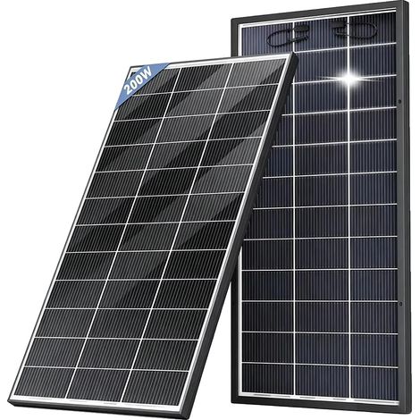 Solarpanel, bifaziale Technologie, hohe Effizienz, 200W 1Stück (1/2)