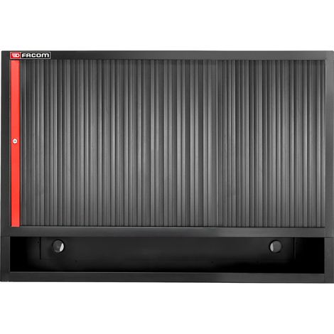 Facom – Panneau à outils métal époxy 550mm x 170mm x 192mm – Système de verrouillage central – Rangement vertical pour objets encombrants