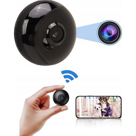 Mini-Funk-Spionagekamera mit Magnet, Batterien, Full HD 1080P, WLAN (1/5)