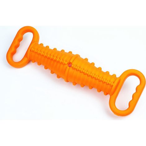 Jouet pour chien indestructible pour les macheurs agressifs de grande race, jouets à macher solides pour chiens de grande taille, jouets interactifs pour chiens de grande taille(orange) (1/5)