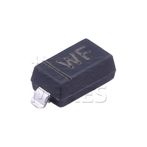 Changdian/Changjing BZT52C10 diode, WF screen-printed package, SOD-123 10V Zener diode chip, electronic component, 5 pieces, packaged and shipped.