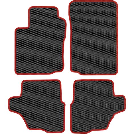 Tappetini dedicati per Suzuki Grand Vitara 3D dal 1999 al 2005 - EVA A NIDO D'APE NERO (1/5)