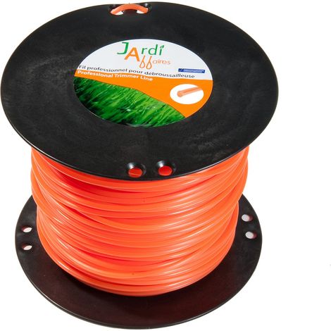 Bobine de fil professionnel Rond pour débroussailleuse 2,4mm x 400 mètres (1/3)