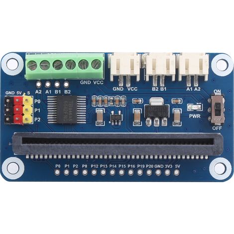 Motortreiberplatine für Micro:bit, steuert 2 Gleichstrommotoren und 3 Servomotoren