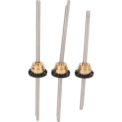 Kit de différentiels d'essieu avant et arrière en aluminium pour voiture RC WPL C14 C24 C34 C44 B14 B16 B24 B36 1/16 (1/5)