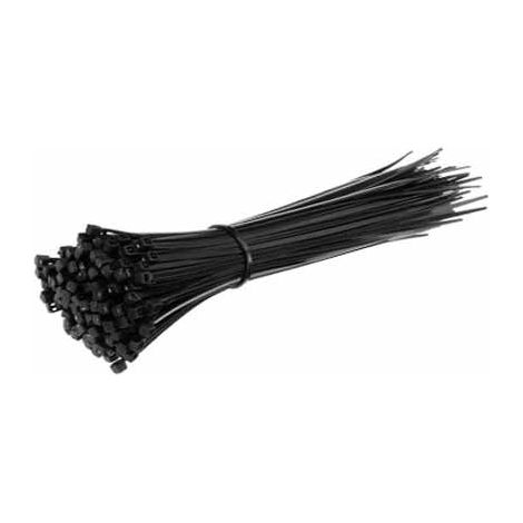 Fascette fissacavo nylon-66 per cablaggi 2.5x150mm nero 100pcs V-TAC - sku 11162 (1/3)