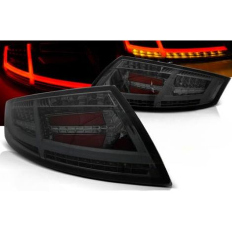 Paire de feux arriere Audi TT de 2006 a 2014 FULL LED fume-27335633 (1/5)