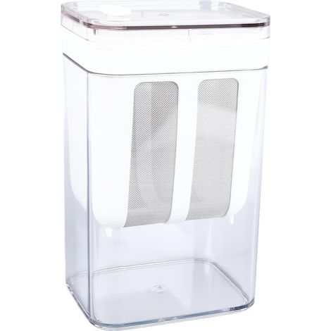 Filtre à yaourt grec de grande capacité, outil de séparation de lactosérum en acier inoxydable, séparateur d'humidité du fromage pour usage domestique