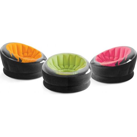Fauteuil de jardin Empire 112x109x69 cm – Vinyle hydrofuge – Capacité 100 kg – Confort moderne pour extérieur (1/5)