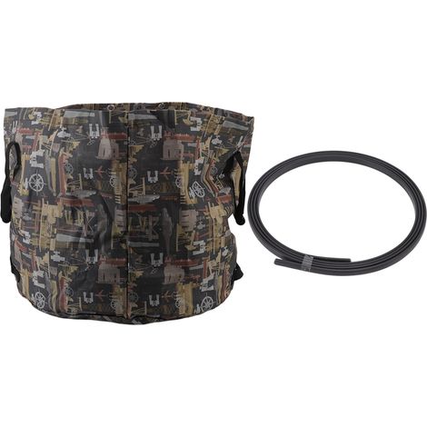 Sac de jardin imperméable toile Oxford écologique polyvalent pour feuilles, déchets et outils (1/5)