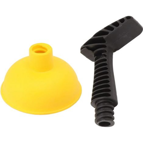 Déboucheur Mini Puissant avec Poignée Antidérapante, Petite Ventouse Efficace pour Toilette, Baignoire et Évier - Lot de 2 (1/5)