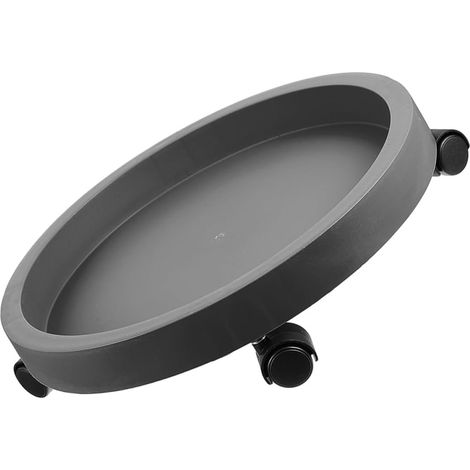 Chariot à plantes rond et robuste avec roulettes pour intérieur et extérieur (1/5)