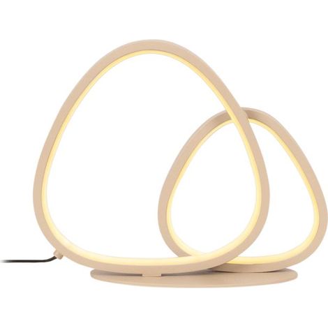 Lampe de table moderne Samling brun sable - 78502/14/41 (1/2)