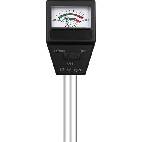 Testeur de Sol 2-en-1 – pH et Fertilité – Pour Jardin, Plantes et Fleurs – Stylo Numérique (1/3)