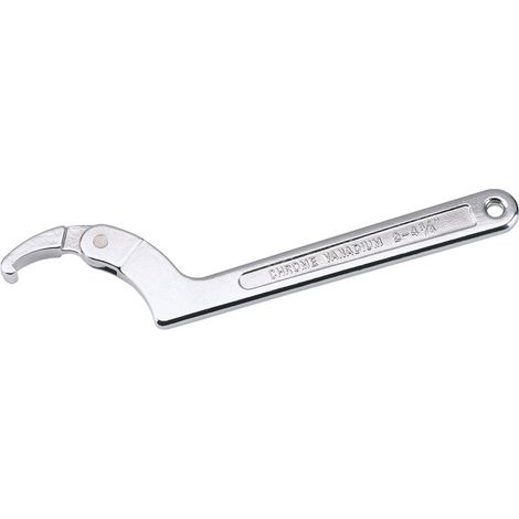 Draper Adjustable Hook Spanner Wrench, 51-121mm Capacity, Model 69099 (1/5)