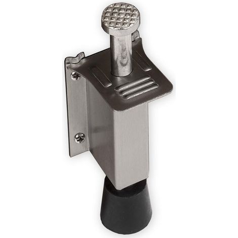 Türfeststeller / Türstopper Flipper B: 40 mm Edelstahl (1/5)