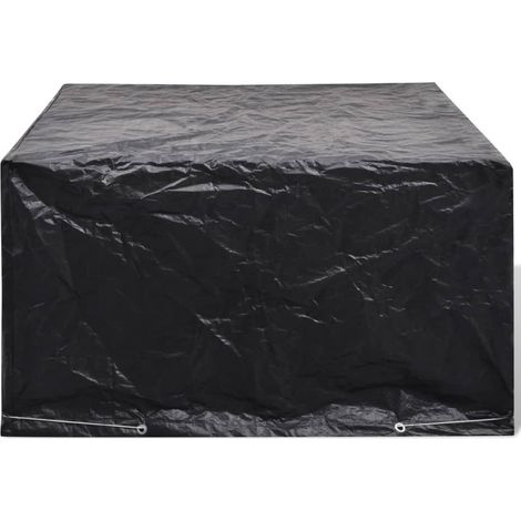 Garden Furniture Cover 6 Person Poly Rattan Set 8 Eyelets 172 x 113cm vidaXL