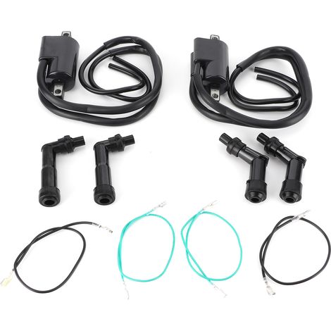 Ensemble de capuchons de bougie d'allumage 30510333013 pour Honda CB350F CB400F CB500 CB550 (1/4)