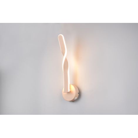 Lámpara de pared contemporánea metal cepillado LED 11W 3000K