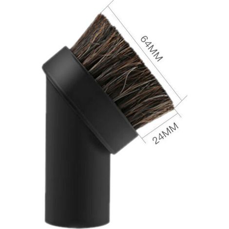 Philips Accessoires pour Aspirateur, Convient aux Aspirateurs de Calibre 32 mm , pour Embout Aspirateur Philips--Brosse ronde mixte en crin de cheval (1/5)
