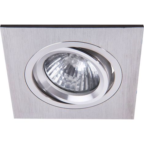 SPOT FASHION, DOWNLIGHT, ADJUSTABLE, SQUARE, GU5.3, 12V, ALU (1/5)