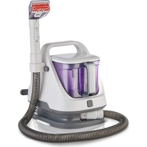 Macchina per la pulizia a circolazione d'acqua per macchie di olio, portatile per la pulizia di tappeti, con doppio serbatoio d'acqua (1/5)