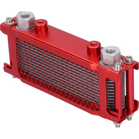 Kit de refroidissement d'huile moteur avec radiateur universel pour motos, quads et motos tout-terrain de 100 à 250 cm³. (1/5)