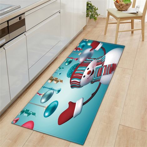 Tapis De Bienvenue - Tapis De Noël - 40 X 120 Cm - Fibre De Polyester - Pour Intérieur - 1 Pièce (1/3)