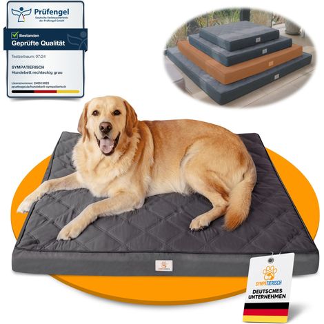 Lit orthopédique pour chien imperméable tapis coussin antidérapant panier pour chien housse lavable petits à grands chiens 110 (1/5)