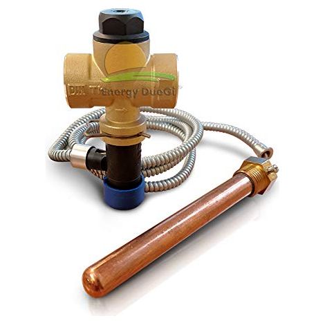 Protection thermique pour chaudière à combustible solide 3/4 pouce 97 °C